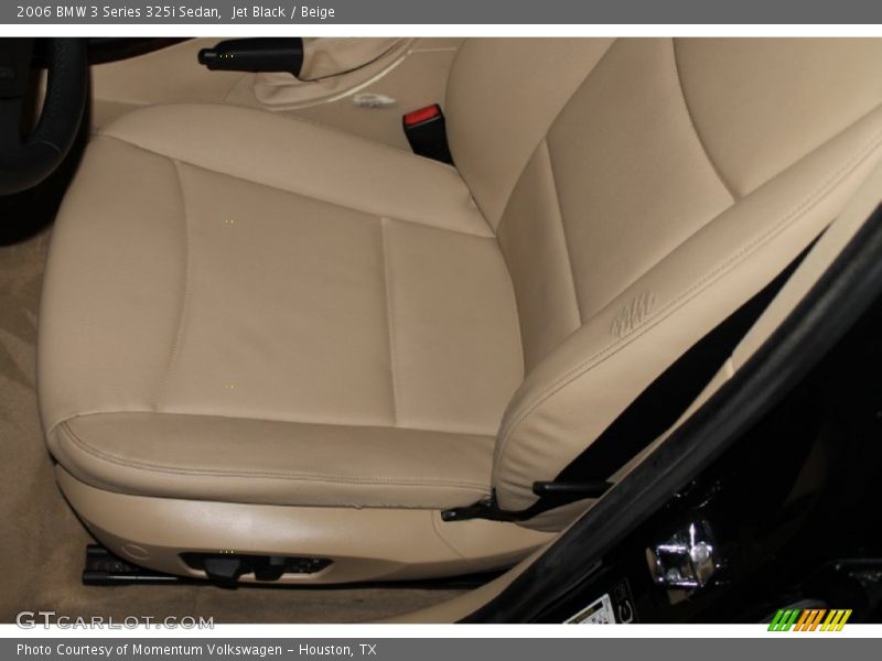 Jet Black / Beige 2006 BMW 3 Series 325i Sedan