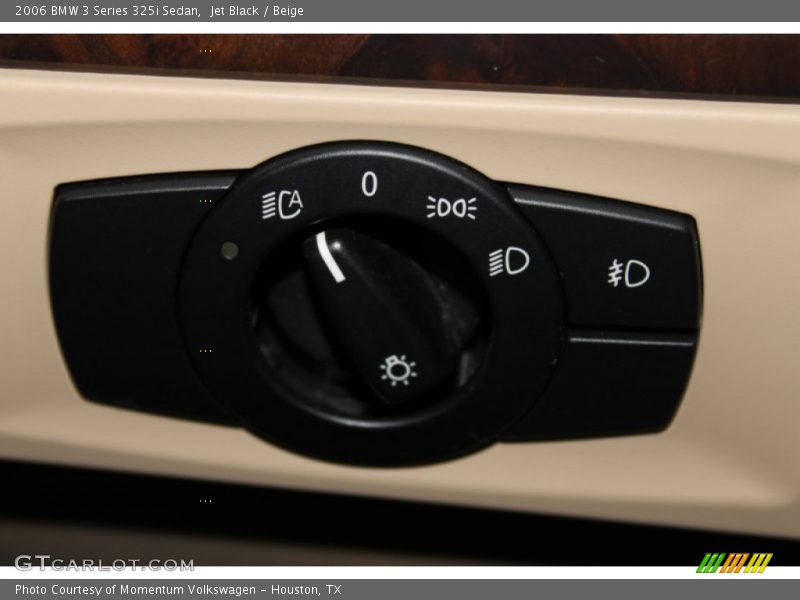 Jet Black / Beige 2006 BMW 3 Series 325i Sedan