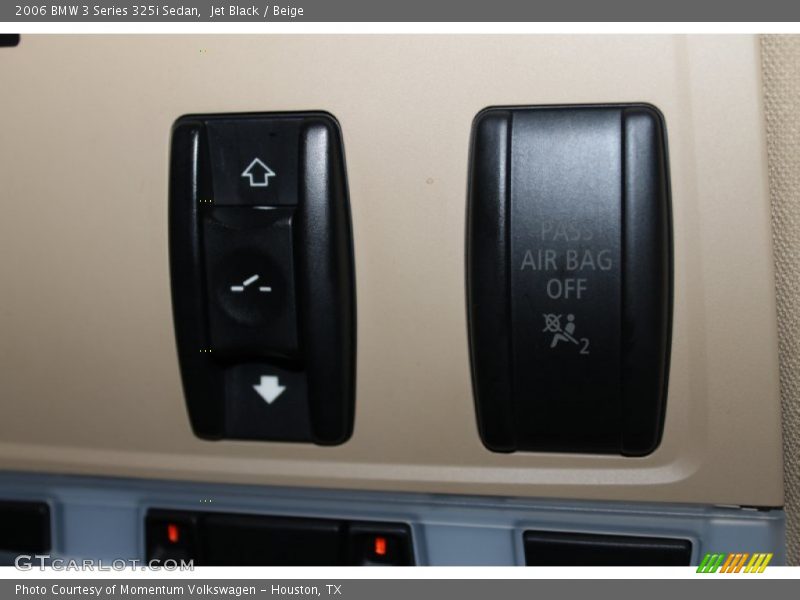 Jet Black / Beige 2006 BMW 3 Series 325i Sedan