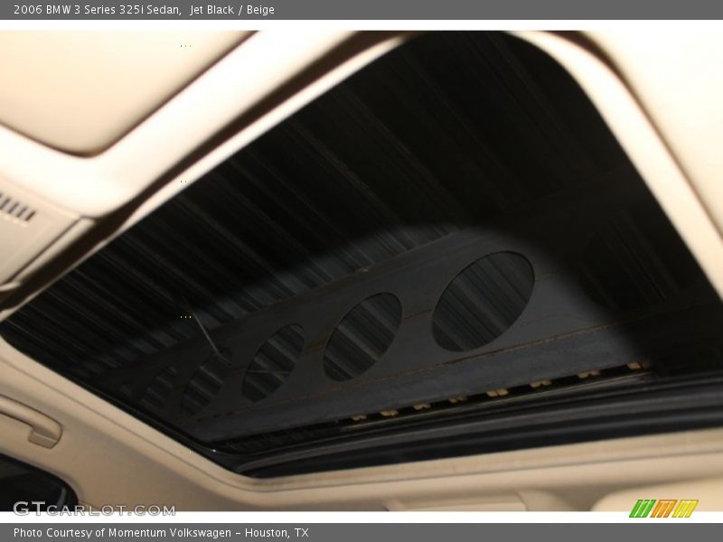 Jet Black / Beige 2006 BMW 3 Series 325i Sedan