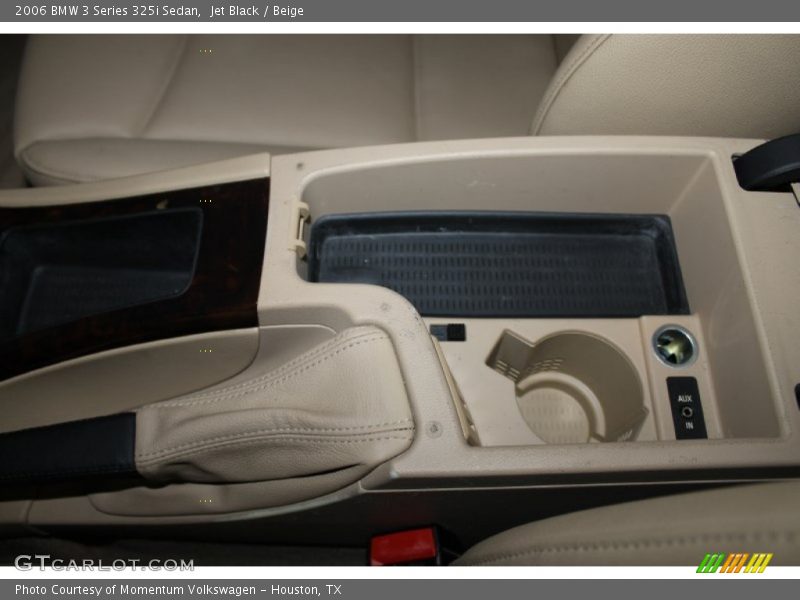 Jet Black / Beige 2006 BMW 3 Series 325i Sedan