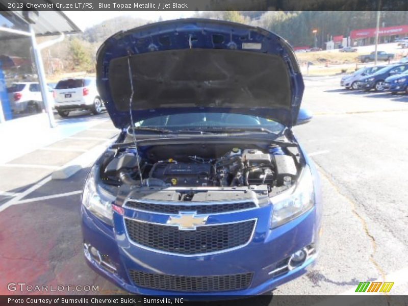 Blue Topaz Metallic / Jet Black 2013 Chevrolet Cruze LT/RS