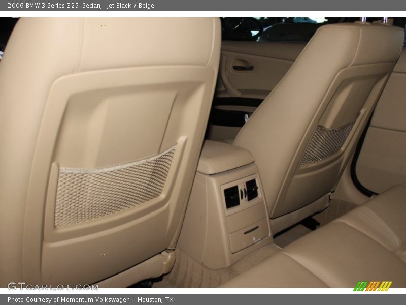Jet Black / Beige 2006 BMW 3 Series 325i Sedan