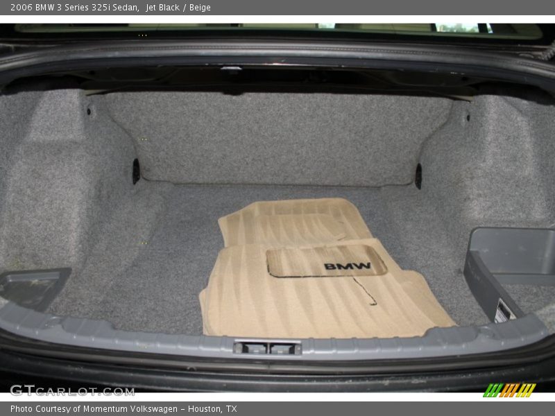 Jet Black / Beige 2006 BMW 3 Series 325i Sedan
