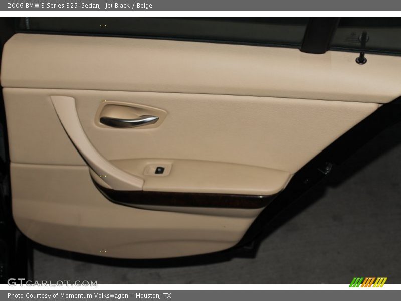 Jet Black / Beige 2006 BMW 3 Series 325i Sedan