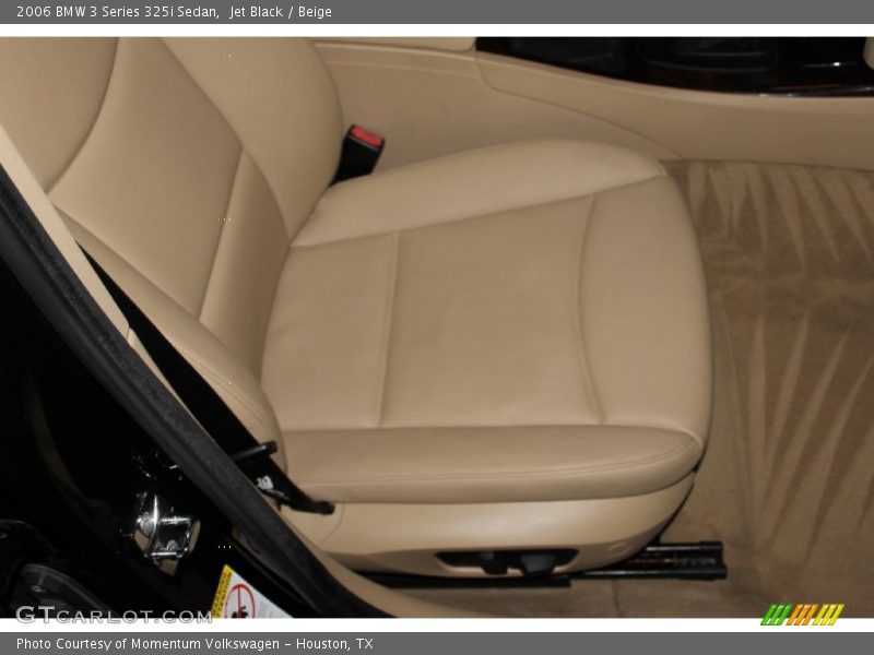 Jet Black / Beige 2006 BMW 3 Series 325i Sedan