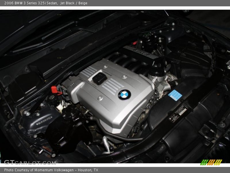 Jet Black / Beige 2006 BMW 3 Series 325i Sedan