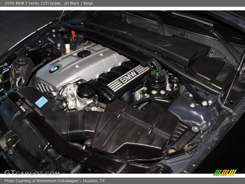 Jet Black / Beige 2006 BMW 3 Series 325i Sedan