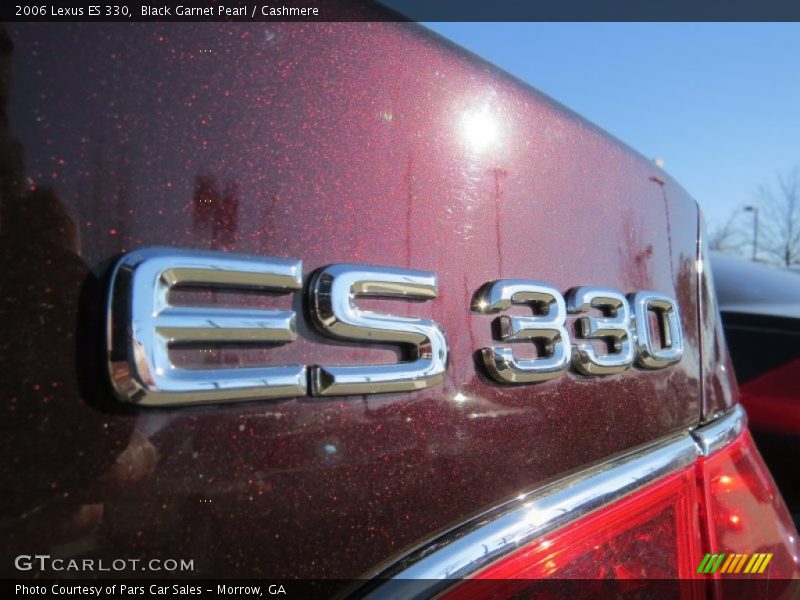 Black Garnet Pearl / Cashmere 2006 Lexus ES 330