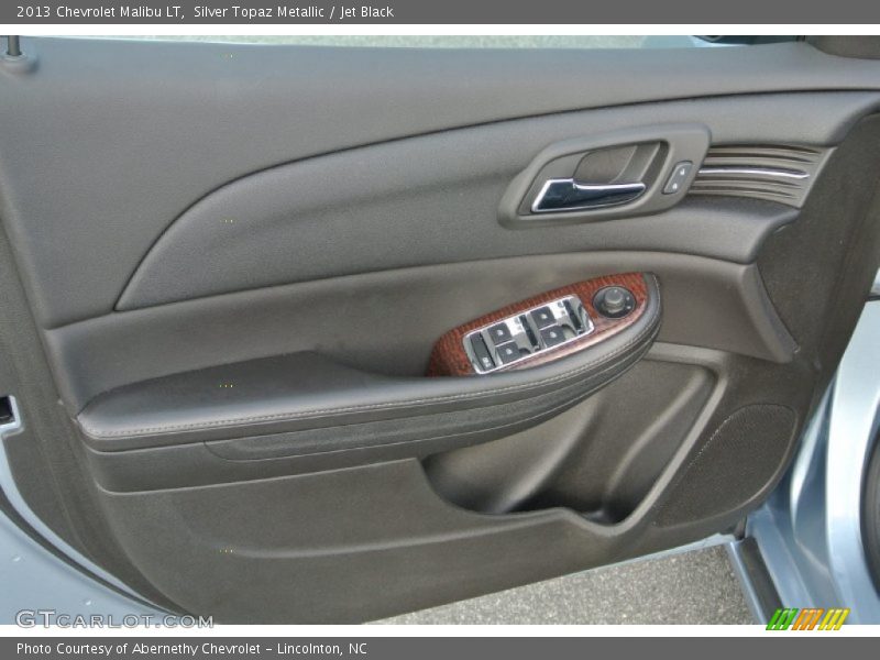 Silver Topaz Metallic / Jet Black 2013 Chevrolet Malibu LT