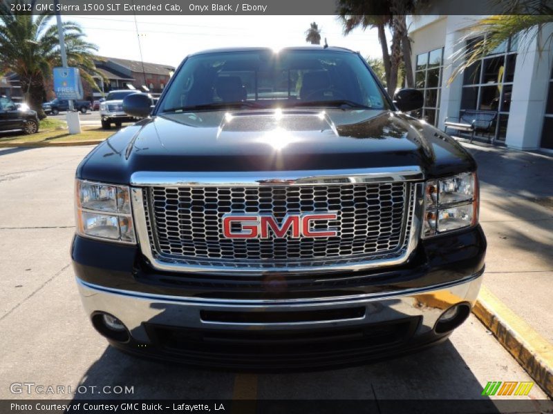 Onyx Black / Ebony 2012 GMC Sierra 1500 SLT Extended Cab