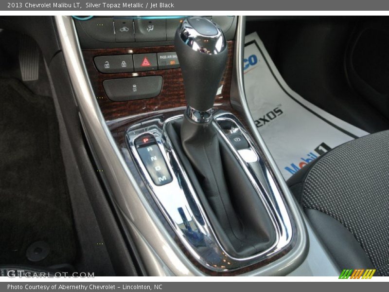 Silver Topaz Metallic / Jet Black 2013 Chevrolet Malibu LT