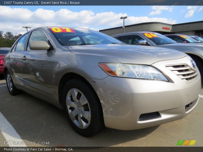 Desert Sand Mica / Bisque 2007 Toyota Camry CE