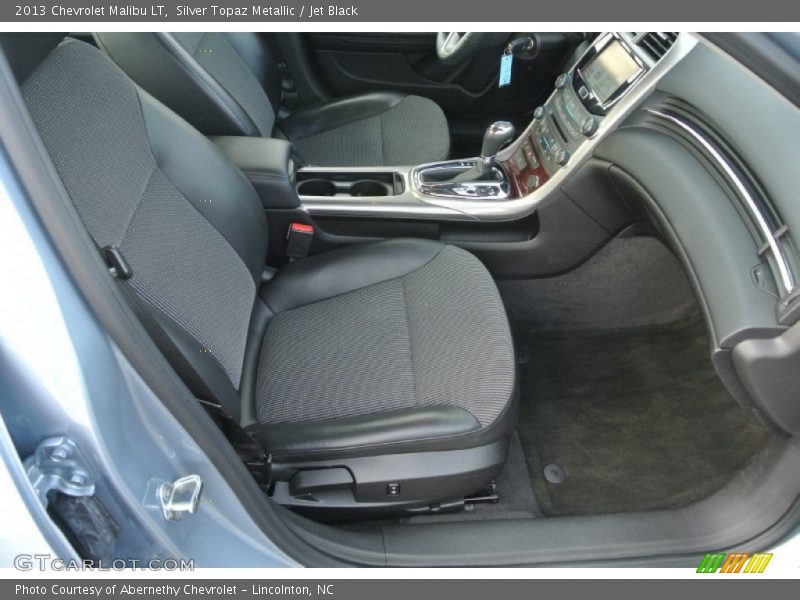 Silver Topaz Metallic / Jet Black 2013 Chevrolet Malibu LT