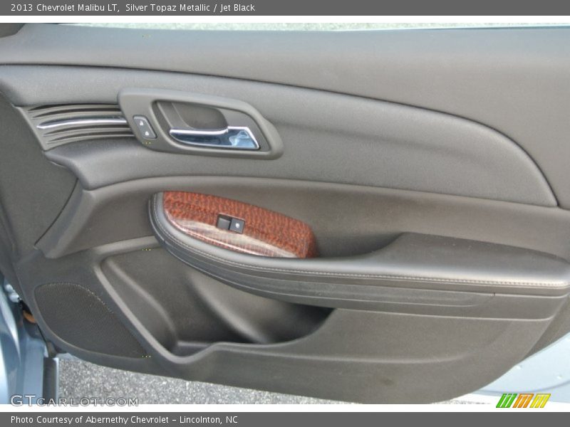 Silver Topaz Metallic / Jet Black 2013 Chevrolet Malibu LT