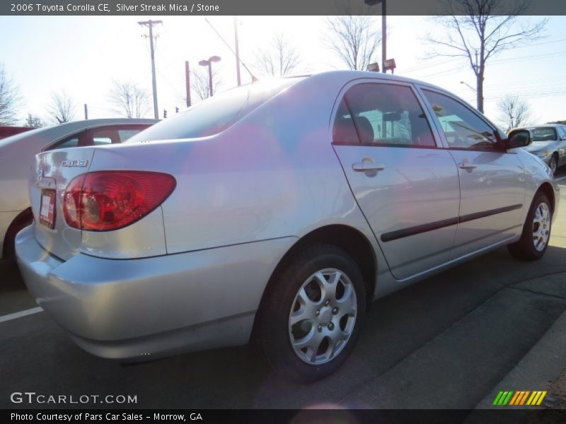 Silver Streak Mica / Stone 2006 Toyota Corolla CE