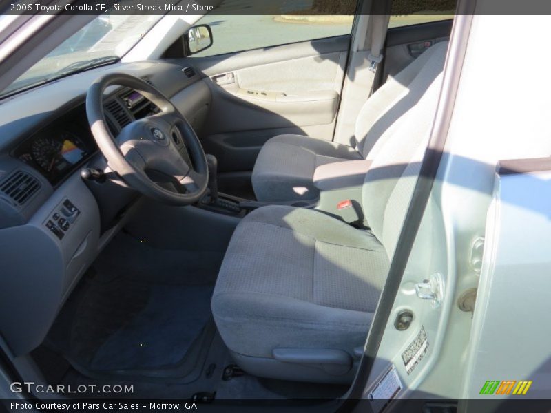 Silver Streak Mica / Stone 2006 Toyota Corolla CE