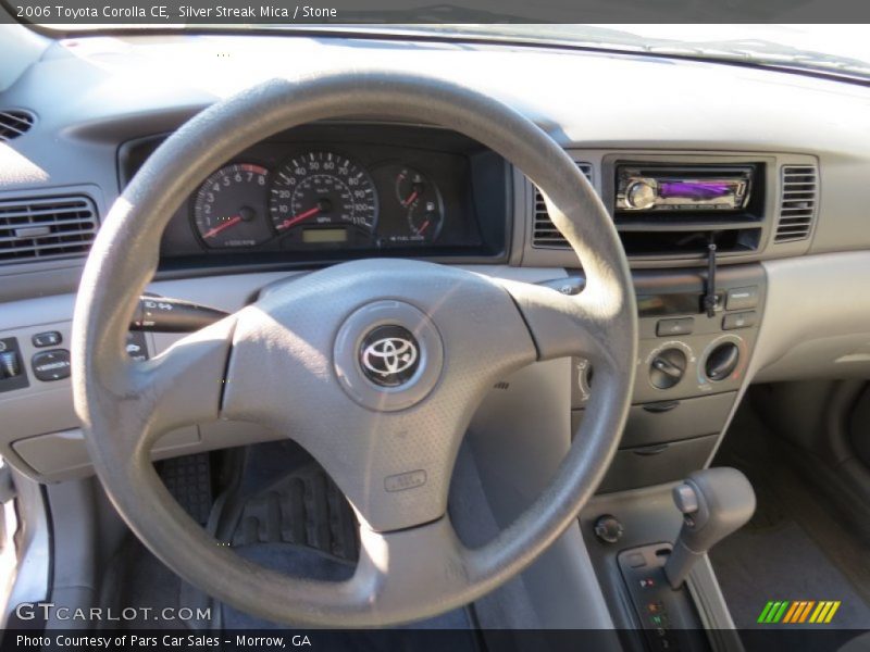 Silver Streak Mica / Stone 2006 Toyota Corolla CE