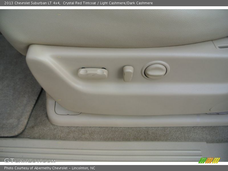 Crystal Red Tintcoat / Light Cashmere/Dark Cashmere 2013 Chevrolet Suburban LT 4x4