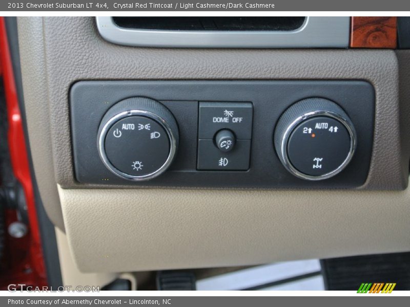 Crystal Red Tintcoat / Light Cashmere/Dark Cashmere 2013 Chevrolet Suburban LT 4x4