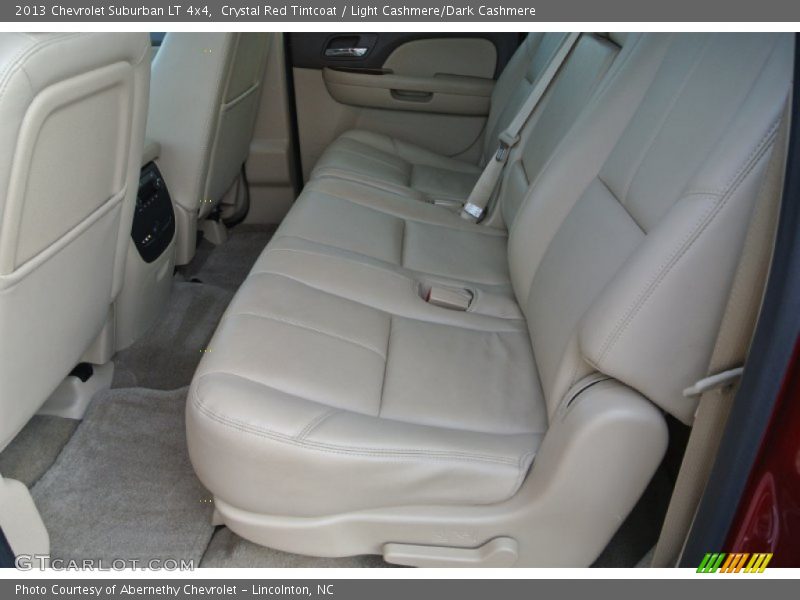 Crystal Red Tintcoat / Light Cashmere/Dark Cashmere 2013 Chevrolet Suburban LT 4x4