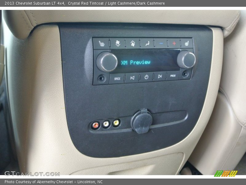 Crystal Red Tintcoat / Light Cashmere/Dark Cashmere 2013 Chevrolet Suburban LT 4x4