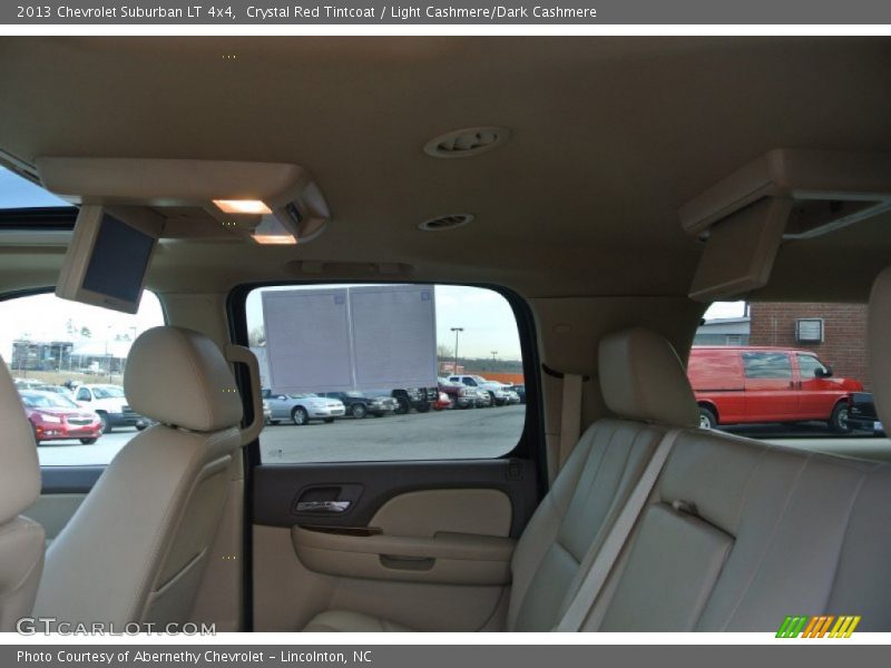 Crystal Red Tintcoat / Light Cashmere/Dark Cashmere 2013 Chevrolet Suburban LT 4x4