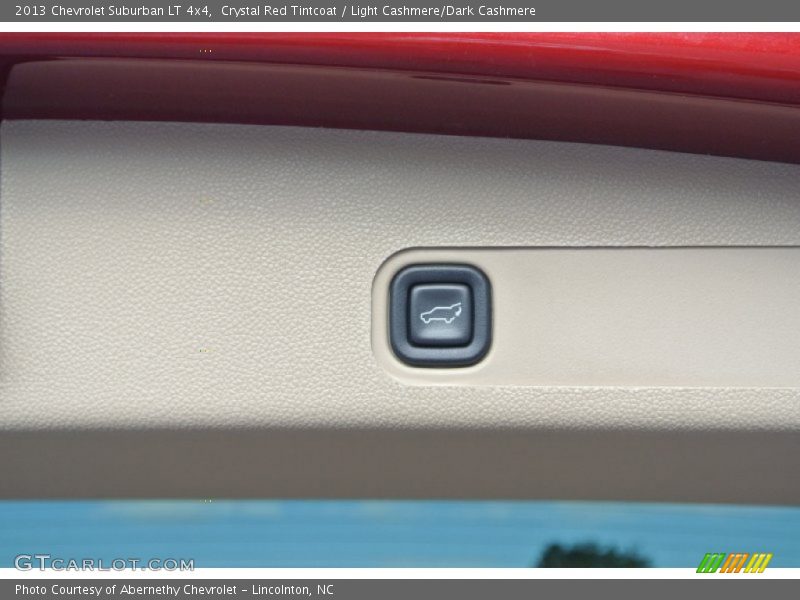 Crystal Red Tintcoat / Light Cashmere/Dark Cashmere 2013 Chevrolet Suburban LT 4x4