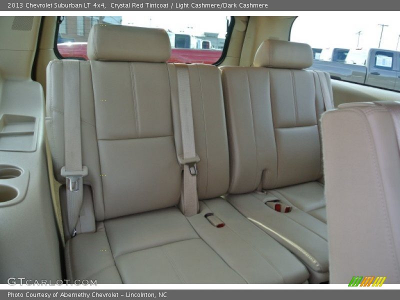 Crystal Red Tintcoat / Light Cashmere/Dark Cashmere 2013 Chevrolet Suburban LT 4x4