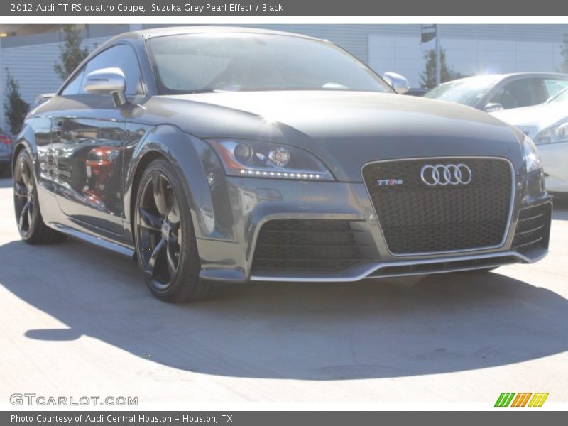 Suzuka Grey Pearl Effect / Black 2012 Audi TT RS quattro Coupe