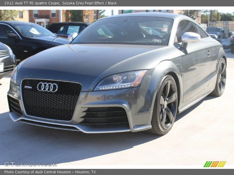 Suzuka Grey Pearl Effect / Black 2012 Audi TT RS quattro Coupe