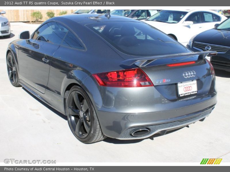 Suzuka Grey Pearl Effect / Black 2012 Audi TT RS quattro Coupe