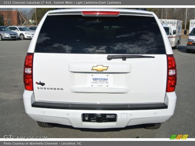 Summit White / Light Cashmere/Dark Cashmere 2013 Chevrolet Suburban LT 4x4