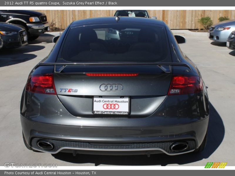 Suzuka Grey Pearl Effect / Black 2012 Audi TT RS quattro Coupe