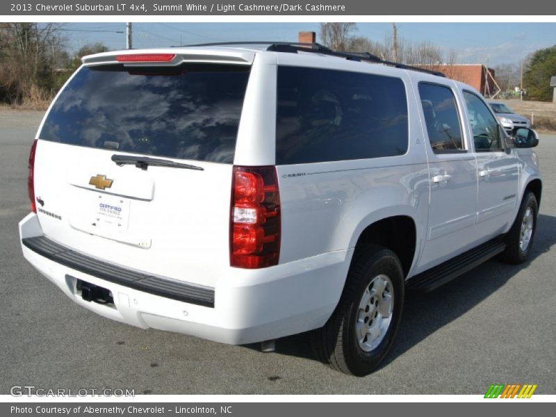 Summit White / Light Cashmere/Dark Cashmere 2013 Chevrolet Suburban LT 4x4