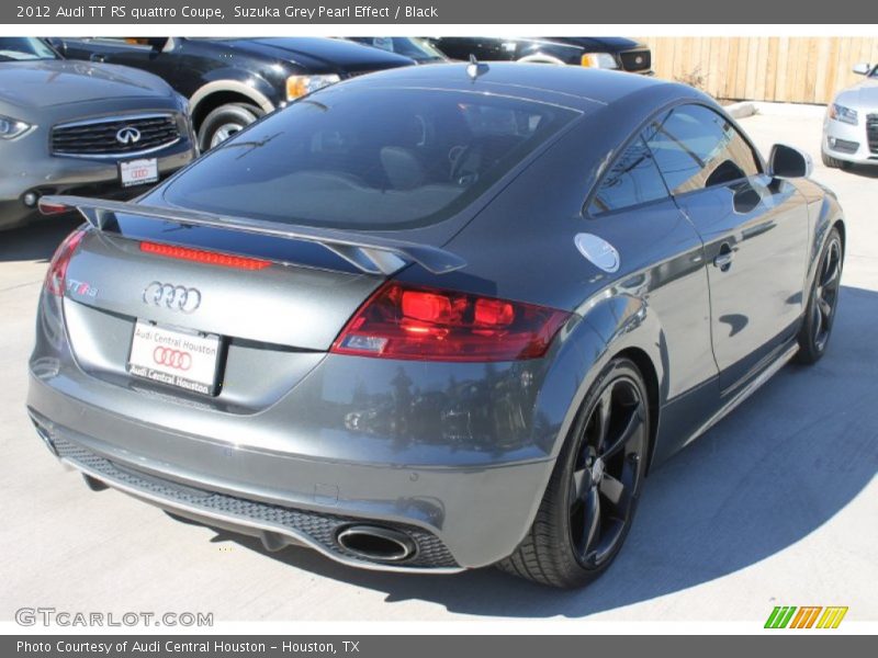Suzuka Grey Pearl Effect / Black 2012 Audi TT RS quattro Coupe