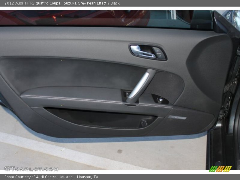 Suzuka Grey Pearl Effect / Black 2012 Audi TT RS quattro Coupe