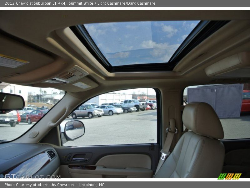 Summit White / Light Cashmere/Dark Cashmere 2013 Chevrolet Suburban LT 4x4
