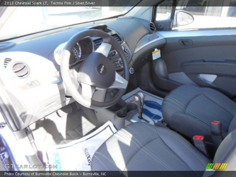 Techno Pink / Silver/Silver 2013 Chevrolet Spark LT