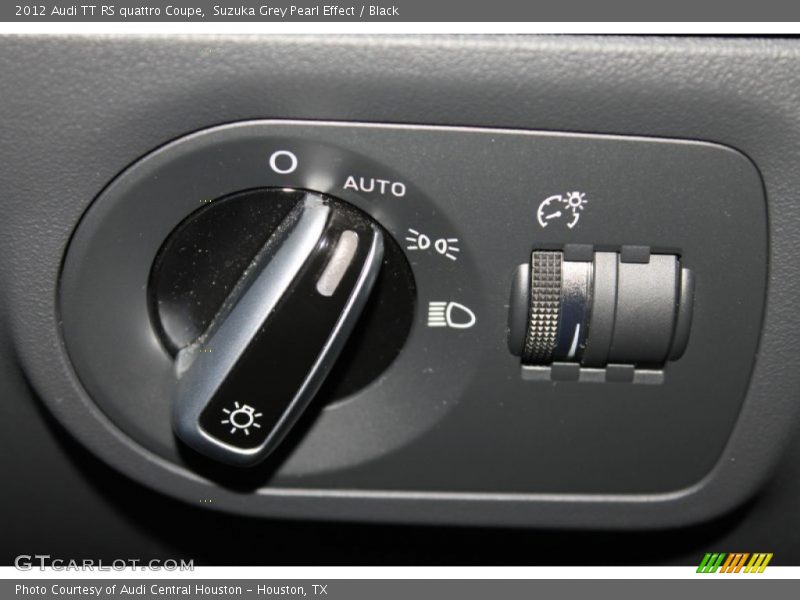 Controls of 2012 TT RS quattro Coupe