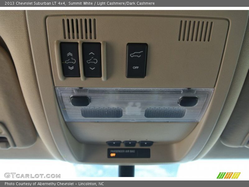 Summit White / Light Cashmere/Dark Cashmere 2013 Chevrolet Suburban LT 4x4