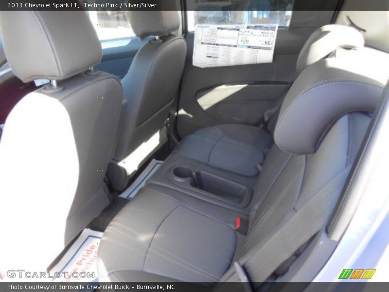 Techno Pink / Silver/Silver 2013 Chevrolet Spark LT