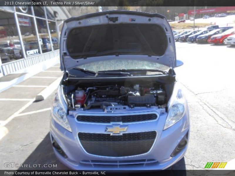Techno Pink / Silver/Silver 2013 Chevrolet Spark LT