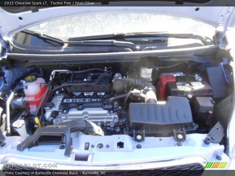 Techno Pink / Silver/Silver 2013 Chevrolet Spark LT