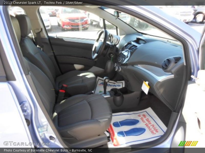 Techno Pink / Silver/Silver 2013 Chevrolet Spark LT