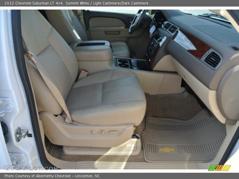 Summit White / Light Cashmere/Dark Cashmere 2013 Chevrolet Suburban LT 4x4