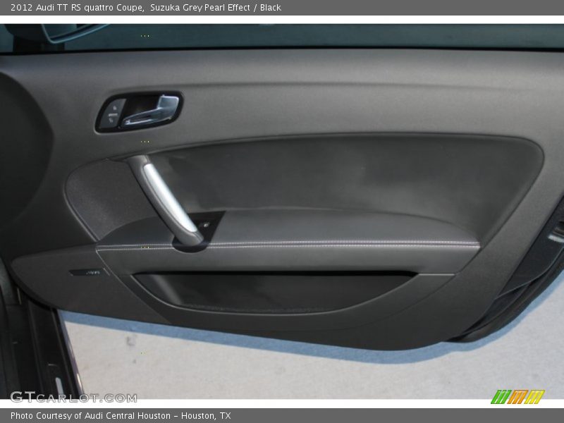 Suzuka Grey Pearl Effect / Black 2012 Audi TT RS quattro Coupe