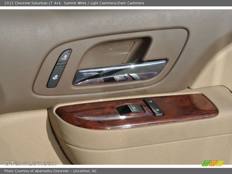 Summit White / Light Cashmere/Dark Cashmere 2013 Chevrolet Suburban LT 4x4