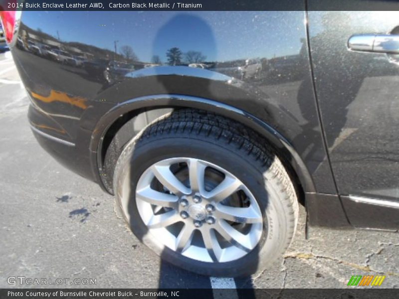 Carbon Black Metallic / Titanium 2014 Buick Enclave Leather AWD