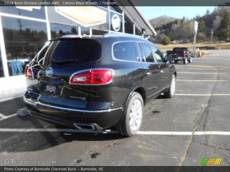 Carbon Black Metallic / Titanium 2014 Buick Enclave Leather AWD